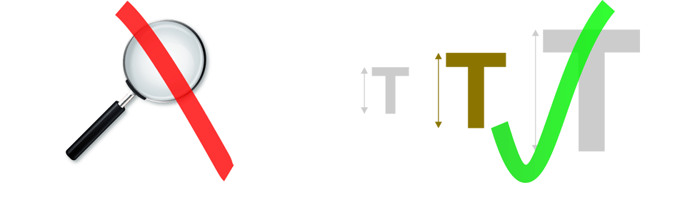 Type Size For All Blog Percaption